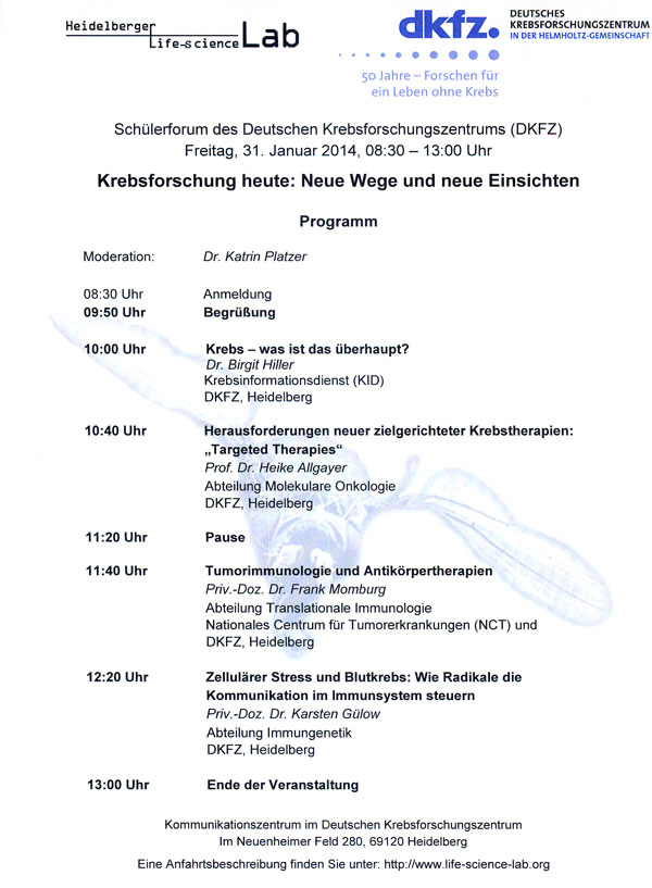 programm dkfz web