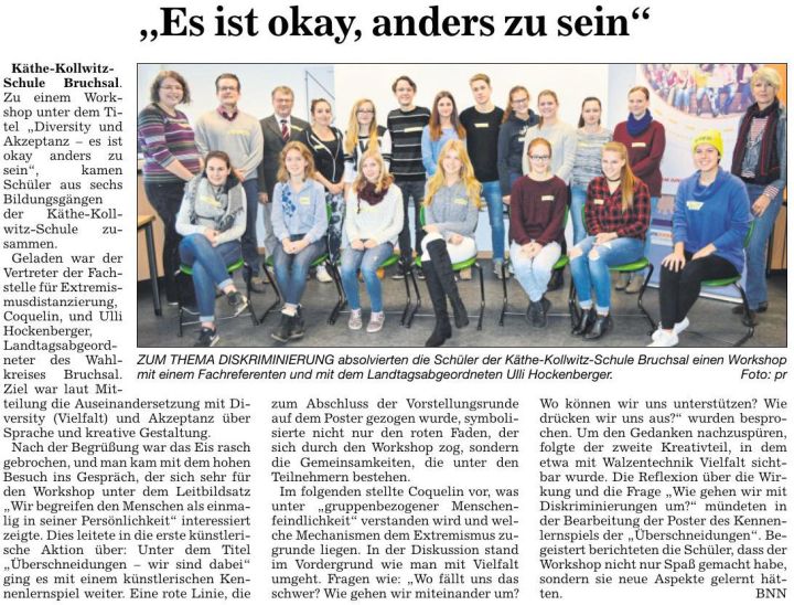 "Es ist okay, anders zu sein"